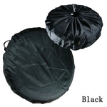 Spare Tire Cover Storage Bag Set | 4-Pack Polyester Car Wheel Protection Covers lifestyle view