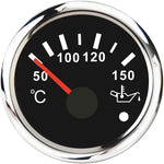 52mm 2 Inch Marine Boat Gauge Set | Oil Pressure Water Level Fuel Temperature Voltm additional angle