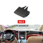 Car Front Air Conditioning Grille AC Vent Outlet Tab Air Conditioning Leaf Adjust Clip Repair Kit for Toyota Alplard
