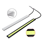 4x Universal Vehicle Led Strip 17CM COB Car Led Strip For Auto DRL Daytime Running Light External Waterproof Styling 12V Led Bar