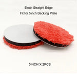 HUTU 3-7 inch Microfiber Polishing Pads for DA/RO Car Polisher | Car Body Polish Kit detail view