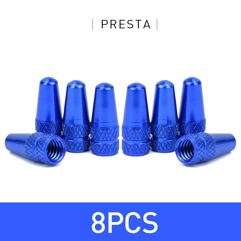 Aluminum Alloy Bicycle Tire Valve Cap Protector for Presta Valve detail view