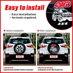 Auto Car Spare Wheel Cover | PVC Tire Protector for 14 15 16 Inch SUV detail view