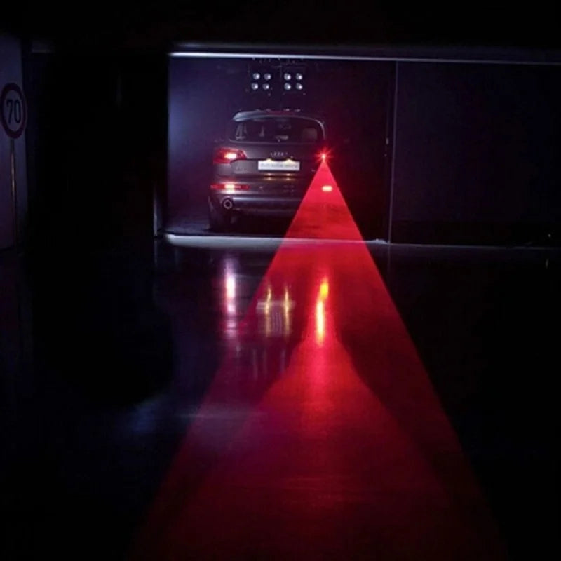 Car Auto LED Laser Fog Light Vehicle Anti-Collision Taillight Brake Warning Lamp Cool alternate view
