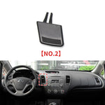 Car Front Air Conditioning Vent Toggle Piece AC Outlet Card Clip Wind Wirection Plectrum Knob For Kia K3 2011-2018