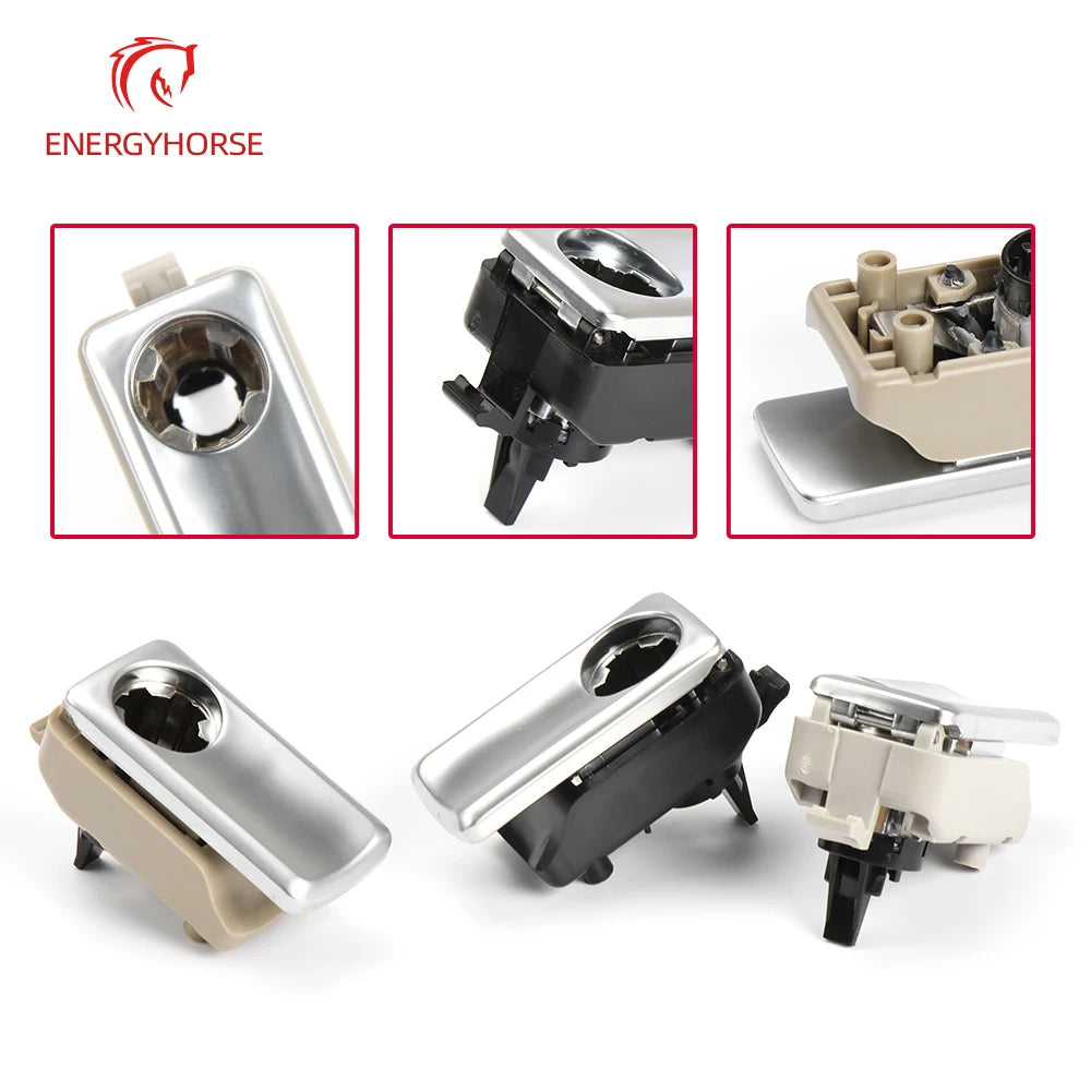 Car Glove Box Handle Cover Lid Lock For Mercedes Ben SLK Class W172 R172 Toolbox Glove close-up view