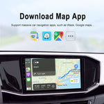 CarPlay Wireless Android Auto Dongle | Upgrade Your Android Car Screen close-up view