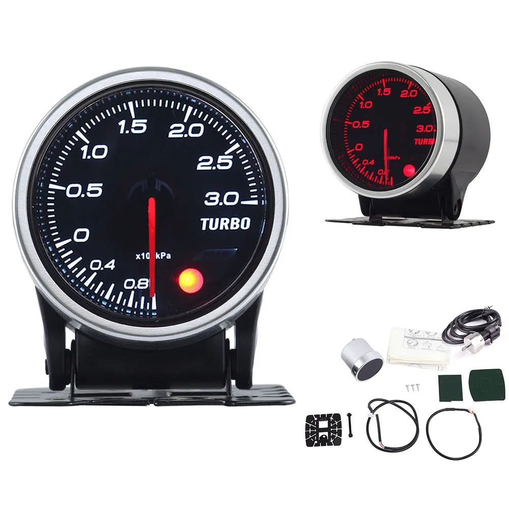 52mm Auto Gauge Meter Set with Electronic Sensors | 7 Color LED alternate view