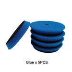 HUTU 3/5/6 Inch Polishing Pad Set | Europe Sponge Foam for Dual Action Polisher close-up view