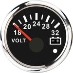 52mm 2 Inch Marine Boat Gauge Set | Oil Pressure Water Level Fuel Temperature Voltmet alternate view