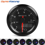 Dynoracing 2 Inch 52mm 7 Color LED Dual Display Car Gauge Set | Boost Water Oil Temp alternate view