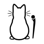Funny Puppy Dog Decal for Car Rear Windshield Wiper | Die-Cut Vinyl Sticker alternate view