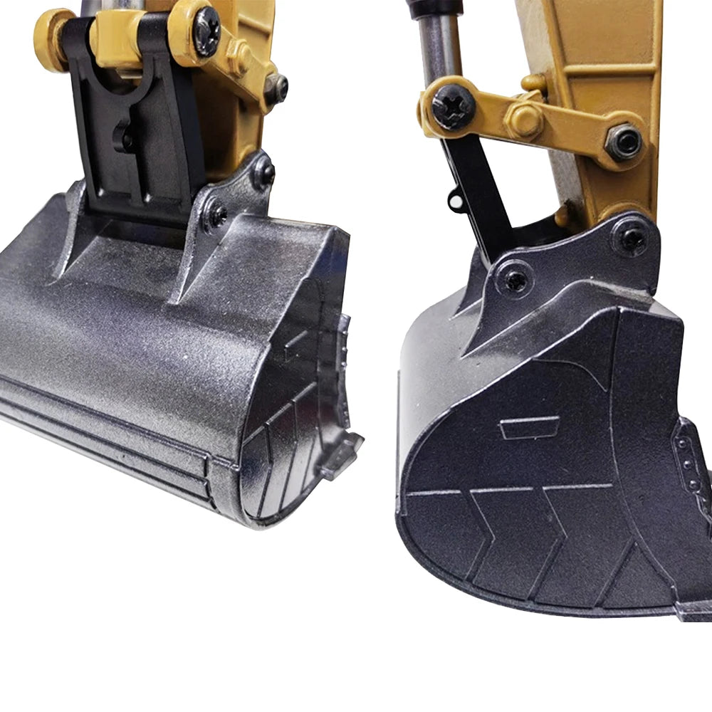 Huina Excavator Bucket H Frame Aluminum Alloy CNC Connector Board For 1580 1594 1593 1592 1550 RC Excavator DIY Model Parts