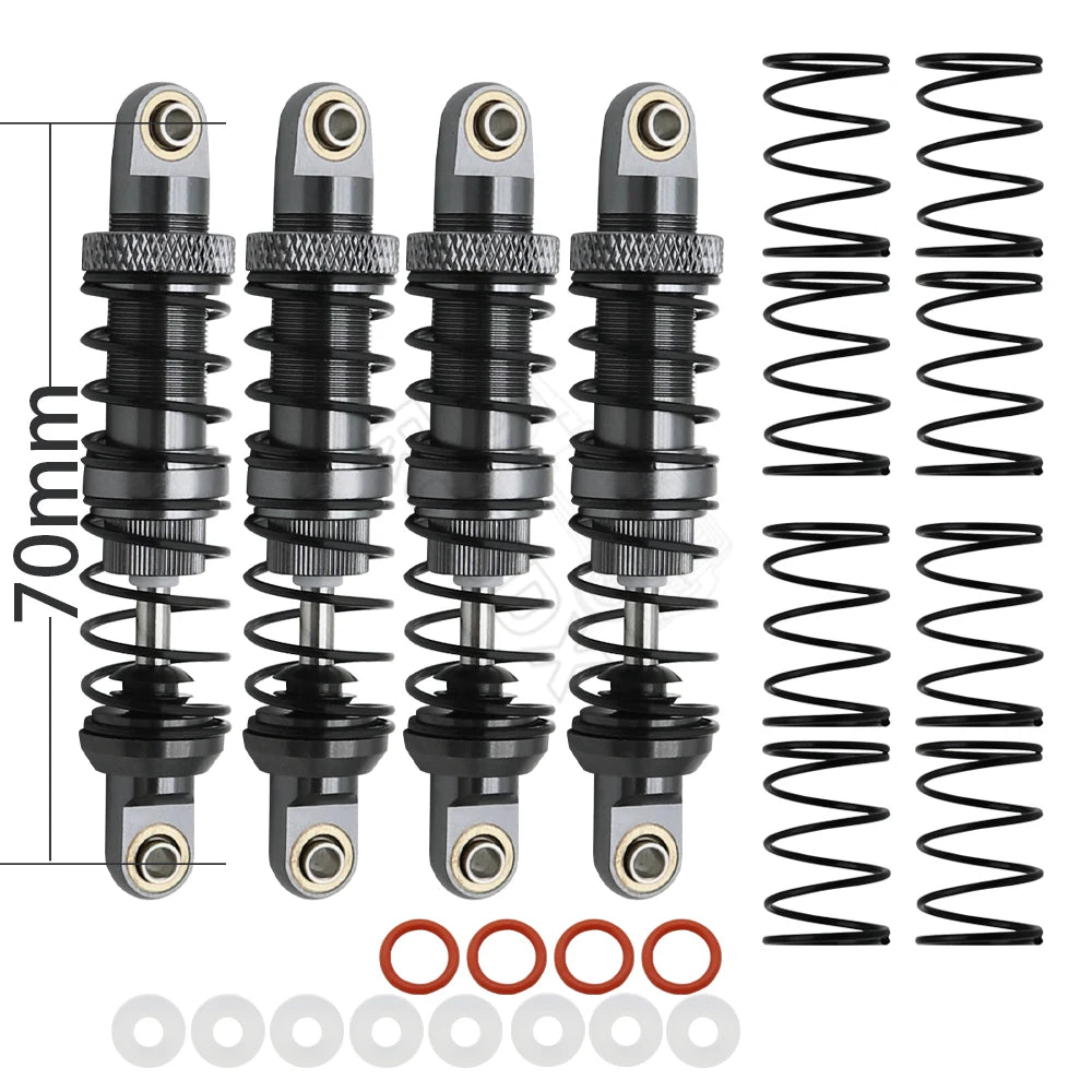 Metal Shock Absorber Oil Damper for 1/10 RC Crawler AXI03007 SCX10 RBX10 D90 TRX4 lifestyle view