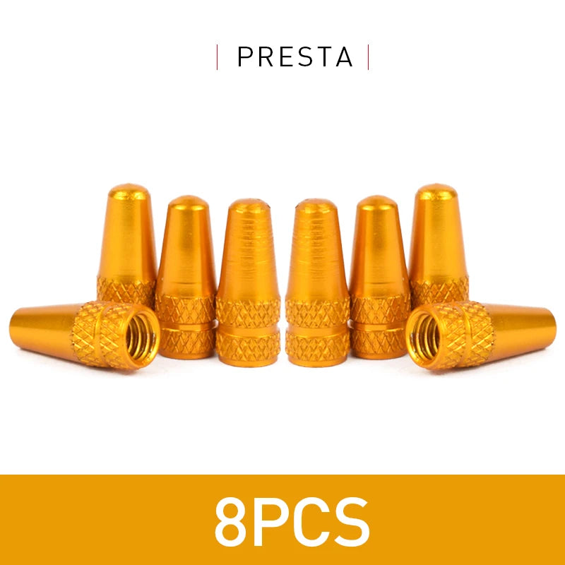 Aluminum Alloy Bicycle Tire Valve Cap Protector for Presta Valve alternate view