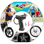 120W Wireless Digital Tire Inflator | Portable Air Compressor for Car and Motorcycle lifestyle view