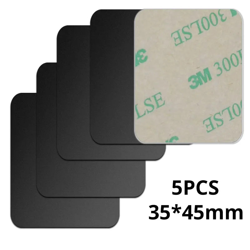 Iron Metal Plate for Magnetic Car Phone Holder close-up view