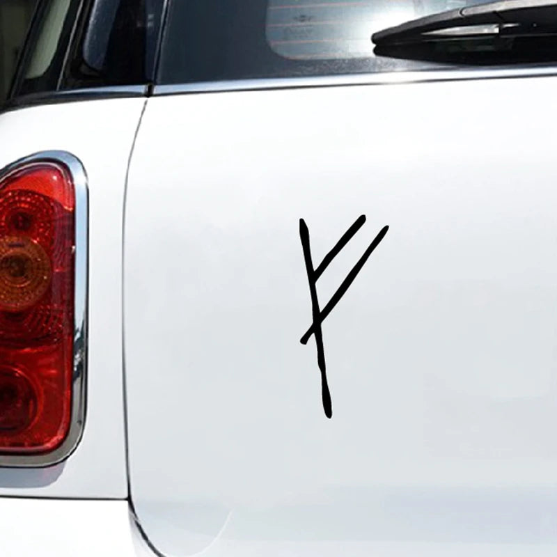 Fantasy Literature Movie Tolkien LOTR Gandalf's Mark Car Decal Decor, Classic Movie Inspired Vinyl S