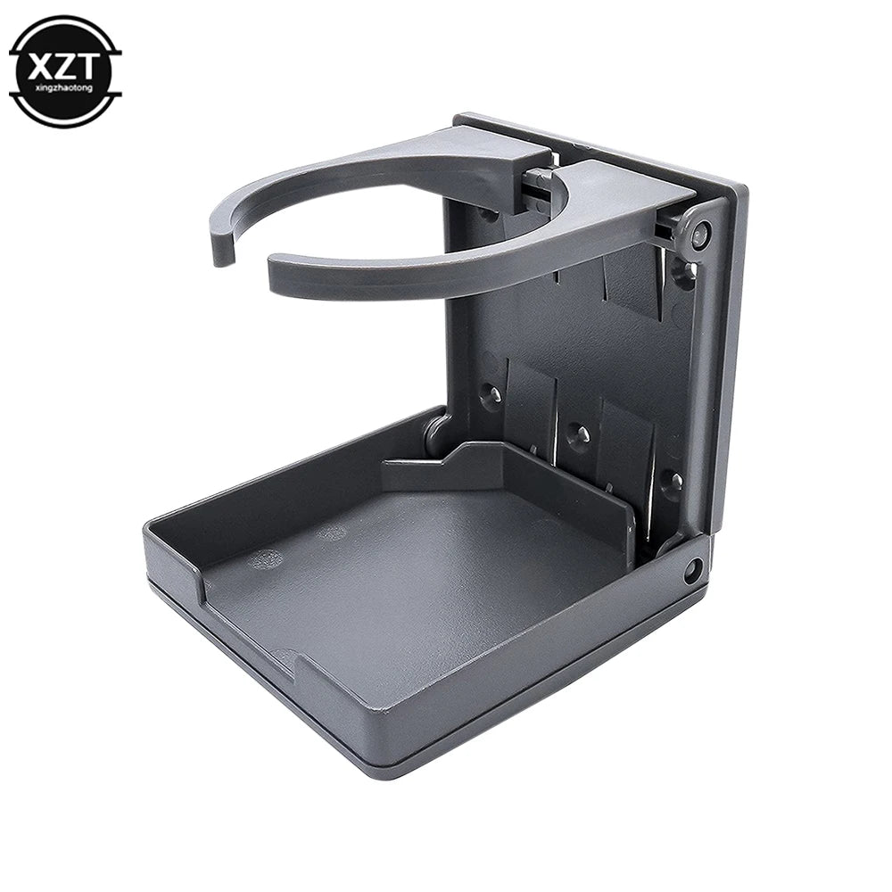 Folding Car Cup Holder Universal Drink Bottle Stand | ABS Storage for Truck SUV alternate view