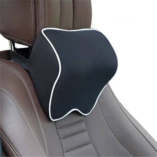 Memory Cotton Car Neck Headrest Pillow close-up view