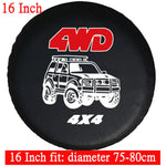 Auto Car Spare Wheel Cover | PVC Tire Protector for 14 15 16 Inch SUV alternate view