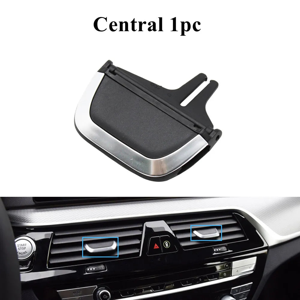 Front Rear Air Conditioner AC Vent Grille Tab Slider Clips Repair Kit For BMW 5 6GT Series G30 G31 G38 G32 520d 525i 530i 540i