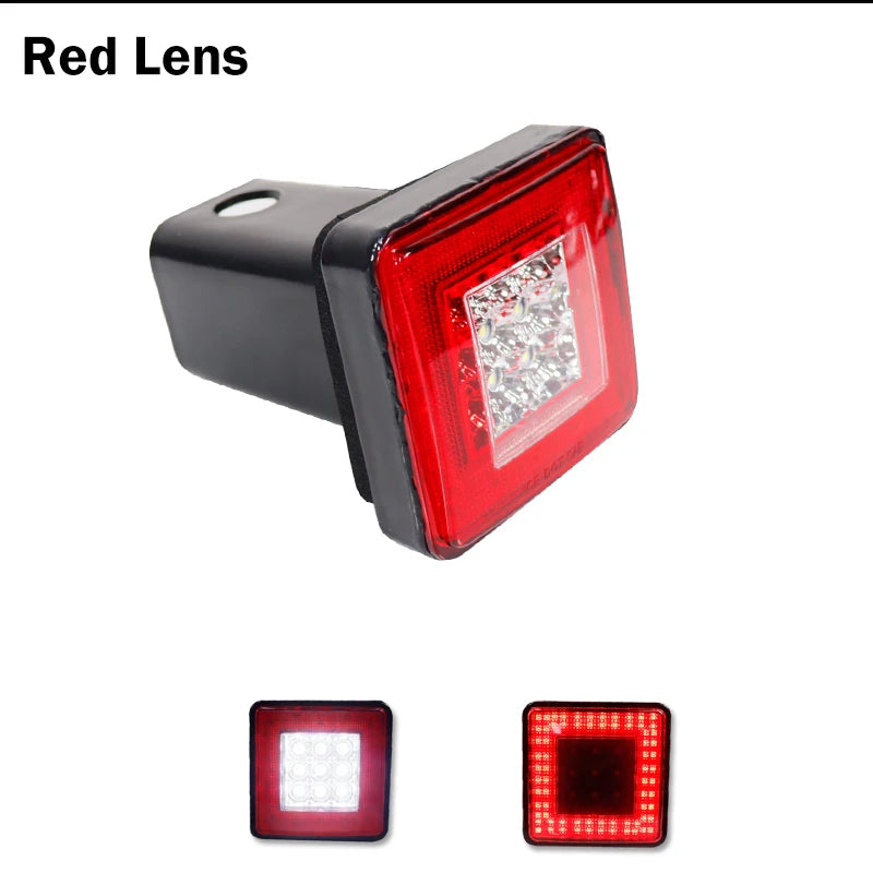 iJDM 2'' Hitch Receiver Brake Lamp,Tail Lamp,Reverse Light for Truck SUV Trailer Equippe detail view