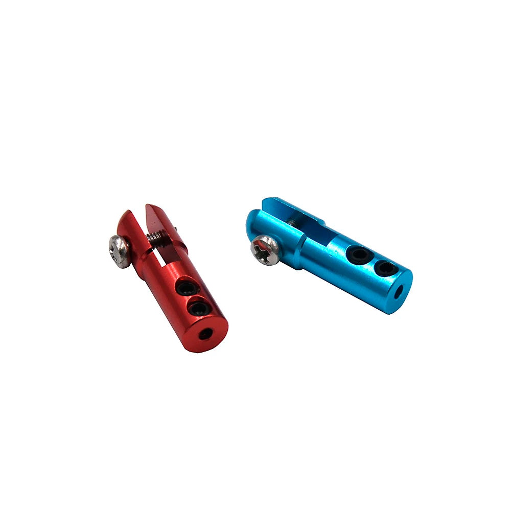 2PCS Piece Dia. 2mm Aluminum Steering Gear Rod Chuck Servo Positioning Steering Clip Seri Push Rod Clip
