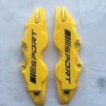 2or4 PCS /Set ABS Plastic Disc Brake Caliper Cover Car Styling With Sport/// Sticke additional angle