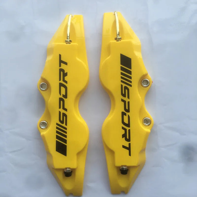 2or4 PCS /Set ABS Plastic Disc Brake Caliper Cover Car Styling With Sport/// Sticke additional angle