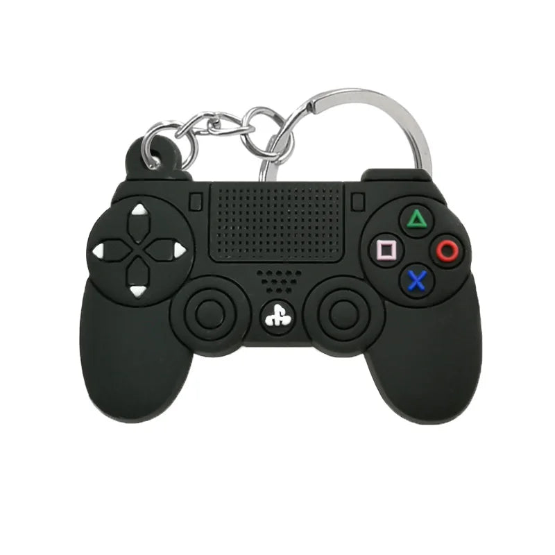 Game Joystick Keychain Key Ring Charm