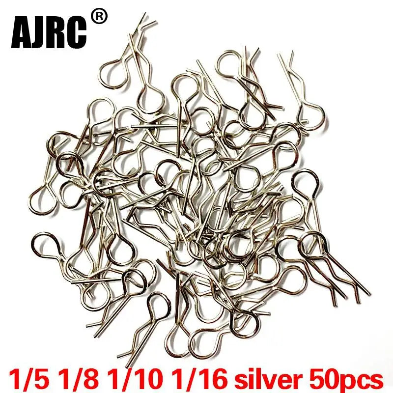 RC Car Body Clips Pins Housing Latches R Buckles 50 Pack