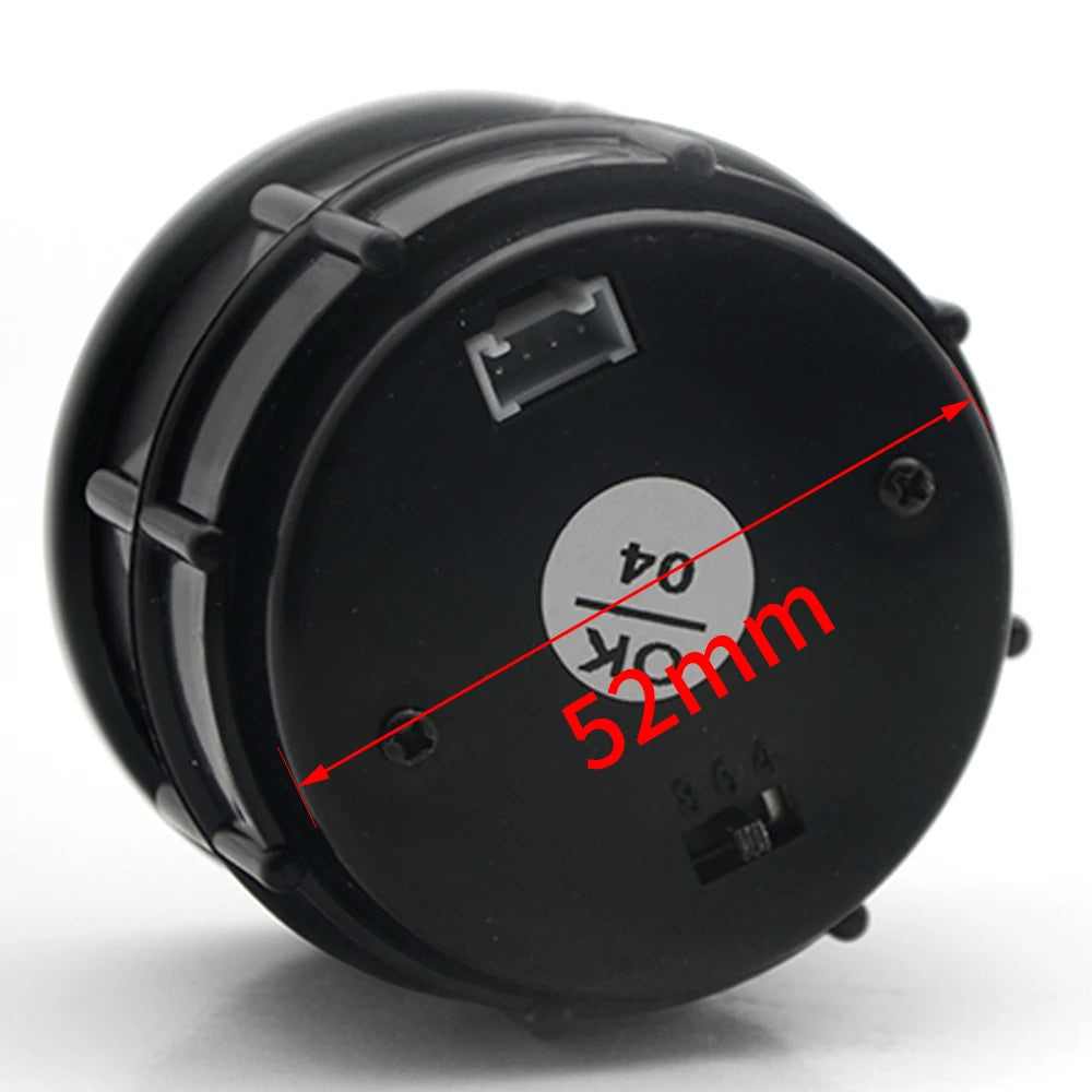 52mm Car Digital Gauge Set | Turbo Boost Water Temp Oil Pressure Voltmeter EGT Tach additional angle