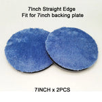 HUTU 3-7 inch Microfiber Polishing Pads for DA/RO Car Polisher | Car Body Polish Kit detail view