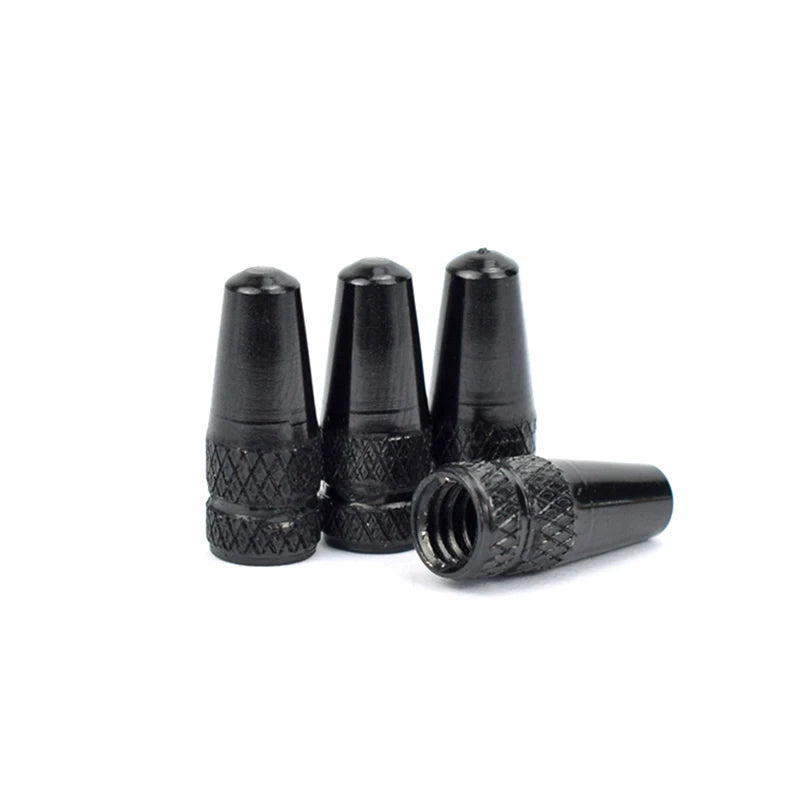 Aluminum Alloy Bicycle Tire Valve Cap Protector for Presta Valve additional angle