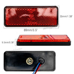 Universal 24LED Red Tail Brake Light | 12V Motorcycle Stop Fog Lamp for Truck ATV UTV detail view