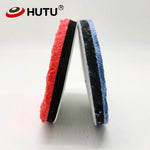 HUTU 3-7 inch Microfiber Polishing Pads for DA/RO Car Polisher | Car Body Polish Ki additional angle