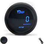 52mm Car Digital Gauge Set | Turbo Boost Water Temp Oil Pressure Voltmeter EGT Tach additional angle