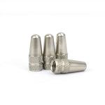 Aluminum Alloy Bicycle Tire Valve Cap Protector for Presta Valve close-up view