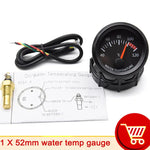 AD 52mm Car Gauge Set | Boost Water Oil Temp Pressure Voltmeter Air Fuel Ratio EGT detail view