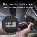 TG101 Digital Car Tire Pressure Gauge | LCD Display with PSI/KPA/BAR/KG/CM2 additional angle