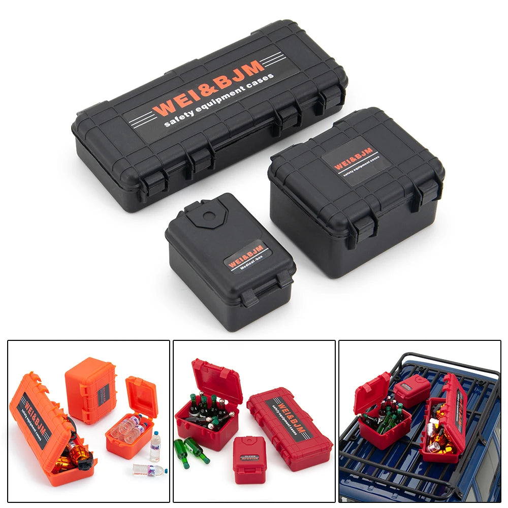 1:10 Scale Simulated Decoration Tools for RC Crawler TRX4 SCX10 close-up view