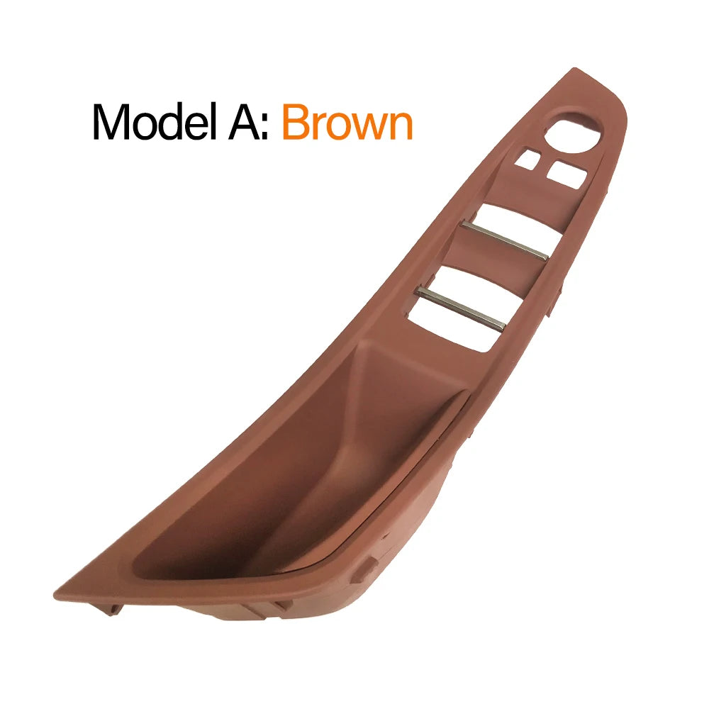 Front Left Beige Black Brown Car Interior F10 Door Armrest Panel Door Handle Replacem lifestyle view