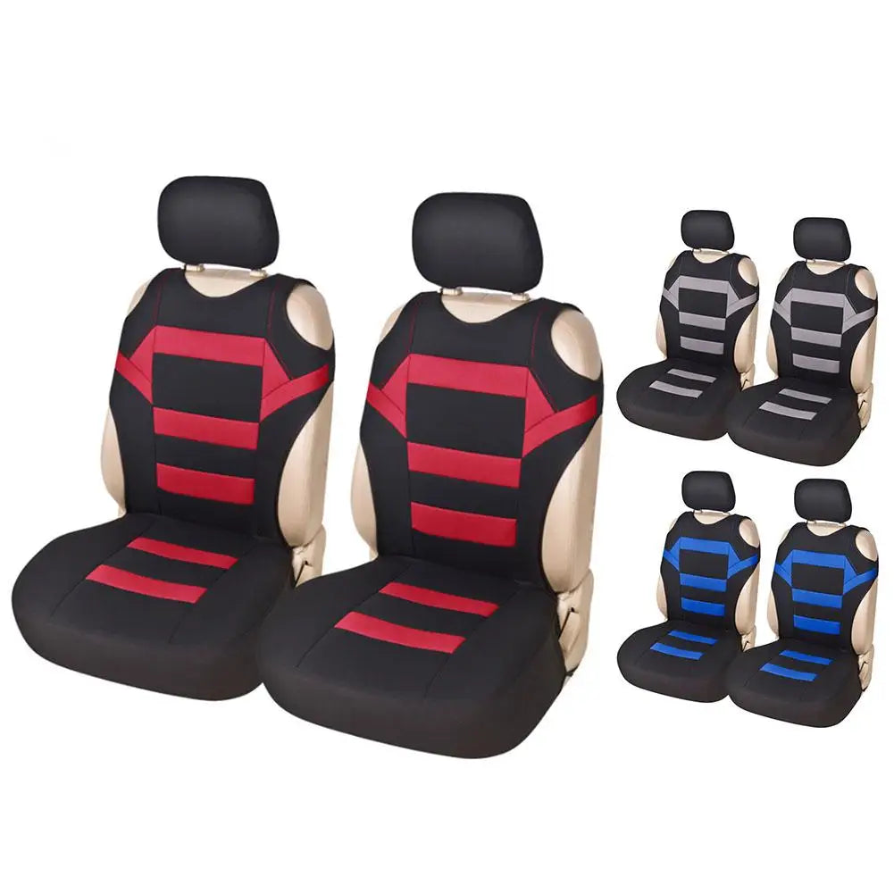 2 Set Universal Car Seat Covers Mesh Sponge Interior Accessories T Shirt Design Front Car Seat Cover For Car Hyundai Solaris