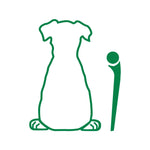 Funny Puppy Dog Decal for Car Rear Windshield Wiper | Die-Cut Vinyl Sticker detail view