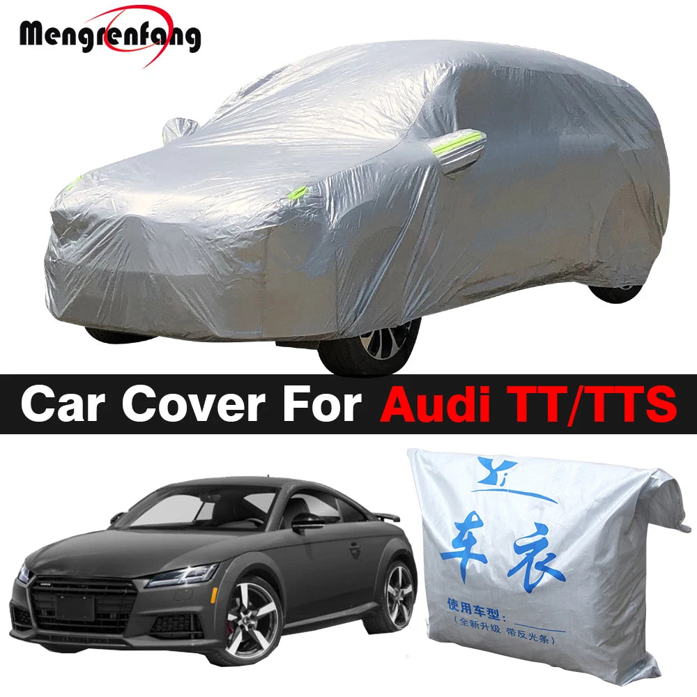 Full Car Cover for Audi TT TTS | UV Rain Snow Protection Dustproof