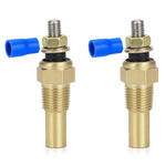 2 Pieces 12V 1/8 NPT Racing Car Oil Temp Sensor | Water Temperature Sensor Gauge TSU0 alternate view