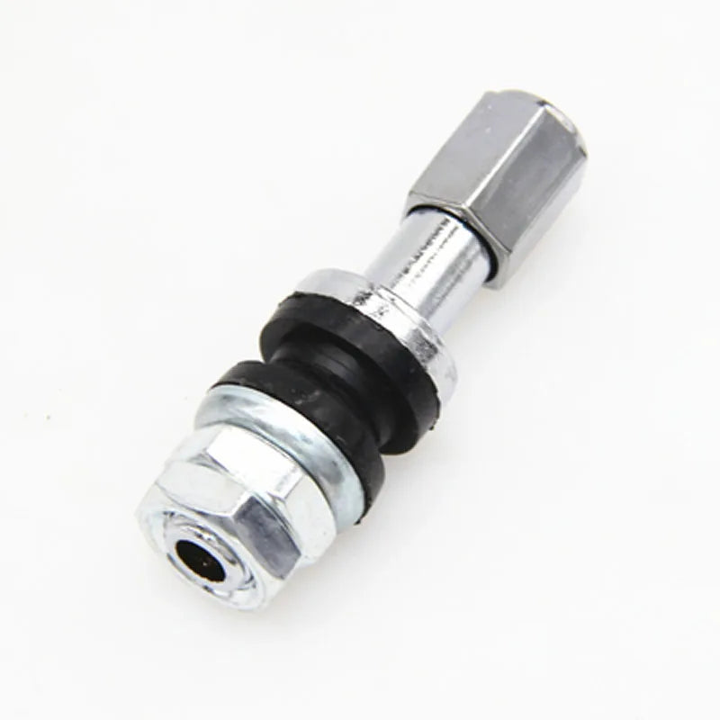4pcs Motorcycle Vacuum Wheel Valve Set Aluminum Alloy Tire Valve | TR161 TR43E close-up view