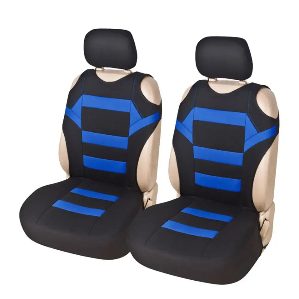 2 Set Universal Car Seat Covers Mesh Sponge Interior Accessories T Shirt Design Front Car Seat Cover For Car Hyundai Solaris