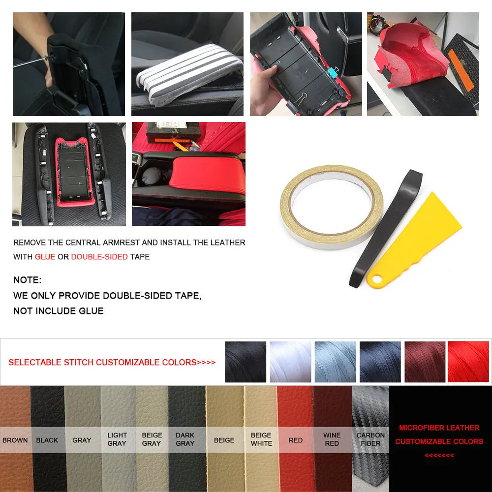 For Toyota 4Runner 1996 1997 1998 1999 2000 2001 2002 Microfiber Leather Interior Cent close-up view